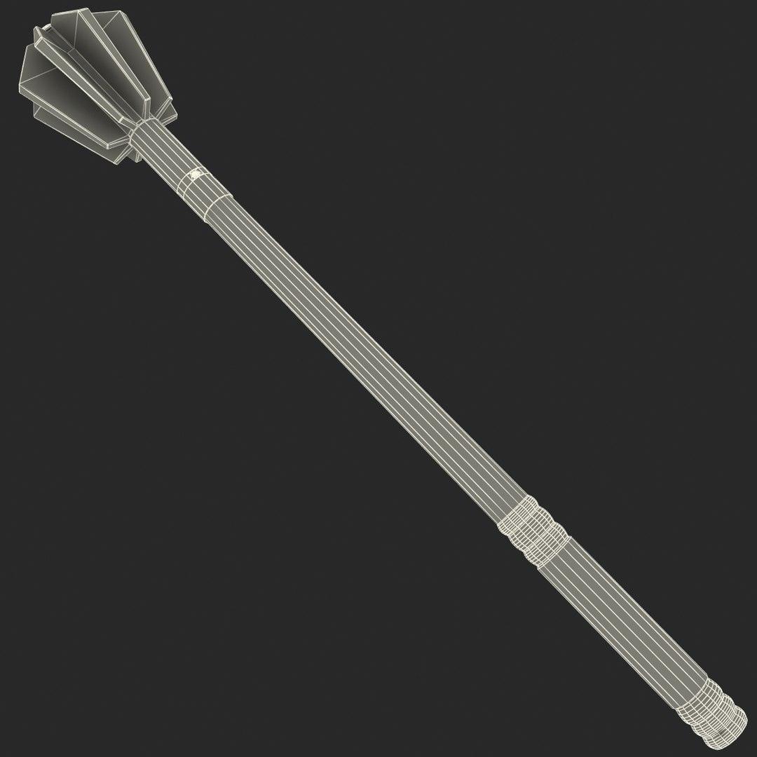 3d Medieval Mace V5 Model