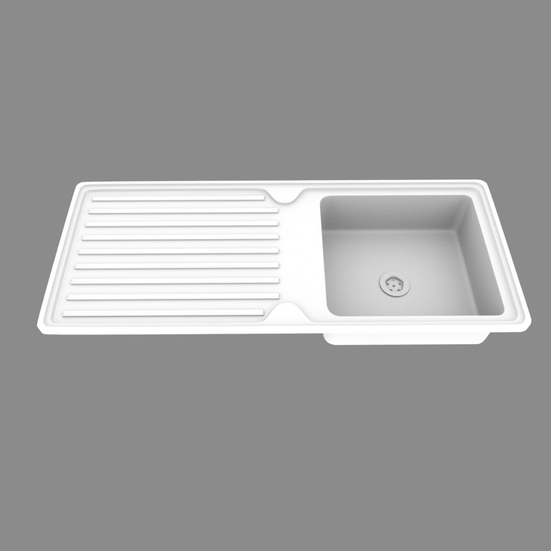 Kitchen sink 3D model - TurboSquid 1403108