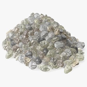 Pile of Uncut Diamond
