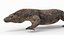 komodo dragon 3D model