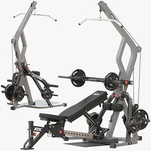 3D ATX Triplex Multi Gym model