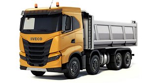 3D Iveco X-Way tipper 480 8x4 2021