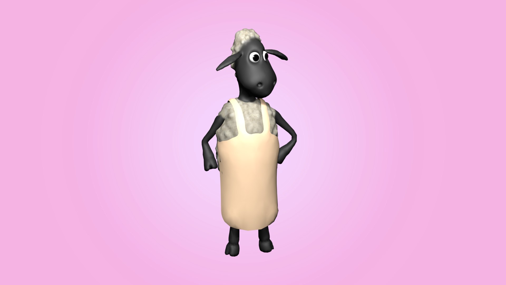 Sheep character funny model - TurboSquid 1676956