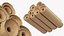 Kraft Paper Rolls Stack
