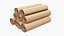 Kraft Paper Rolls Stack