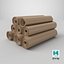 Kraft Paper Rolls Stack