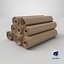 Kraft Paper Rolls Stack