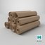 Kraft Paper Rolls Stack