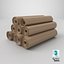 Kraft Paper Rolls Stack