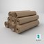 Kraft Paper Rolls Stack