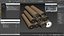 Kraft Paper Rolls Stack