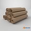 Kraft Paper Rolls Stack