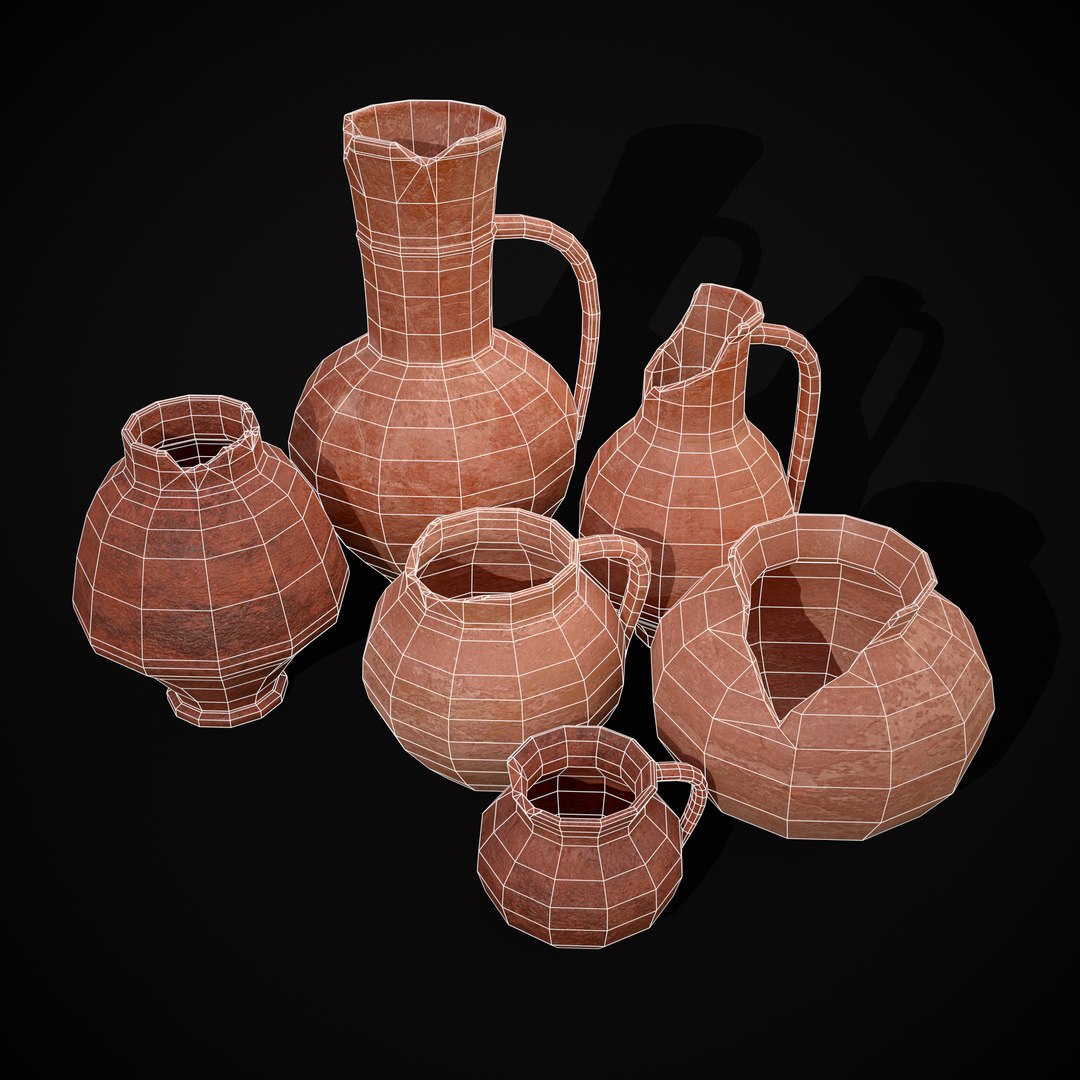 3D Broken Ceramic Pottery Set https://p.turbosquid.com/ts-thumb/zN/RHXwSK/38/r20/png/1700442906/1920x1080/fit_q87/9b9d16946675e965d727338263fbeca766b8d0e2/r20.jpg