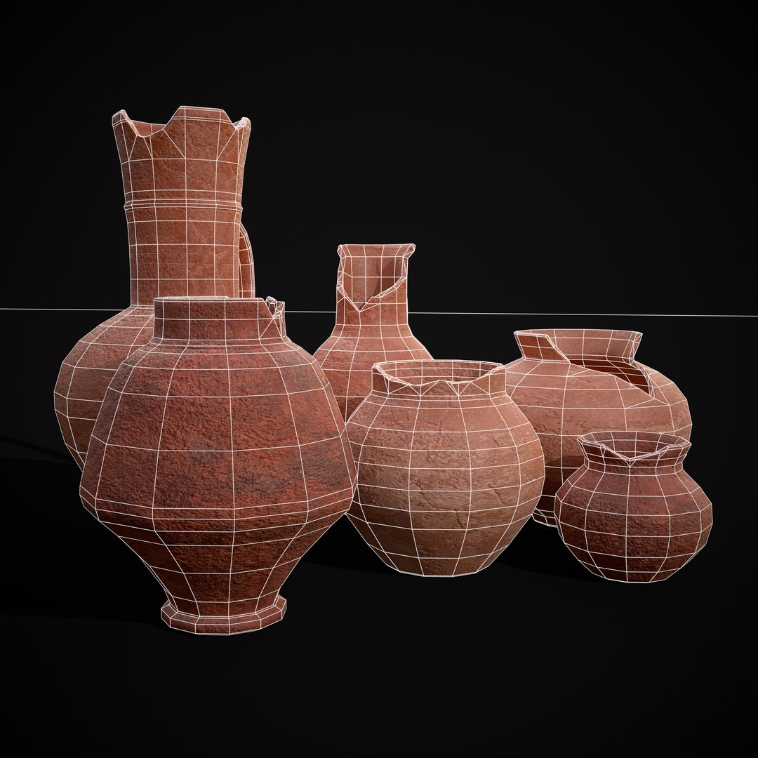 3D Broken Ceramic Pottery Set https://p.turbosquid.com/ts-thumb/zN/RHXwSK/pm/r6/png/1700441270/1920x1080/fit_q87/9e87d485ba22170f74e1997498c1c9b5fbe556a5/r6.jpg