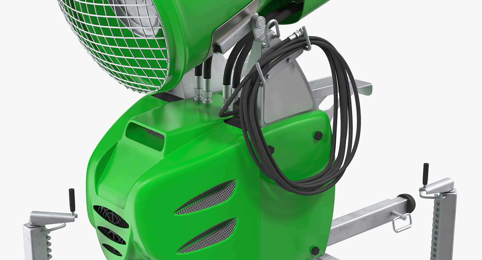 3D Model Snow Gun Generic Rigged TurboSquid 1415532