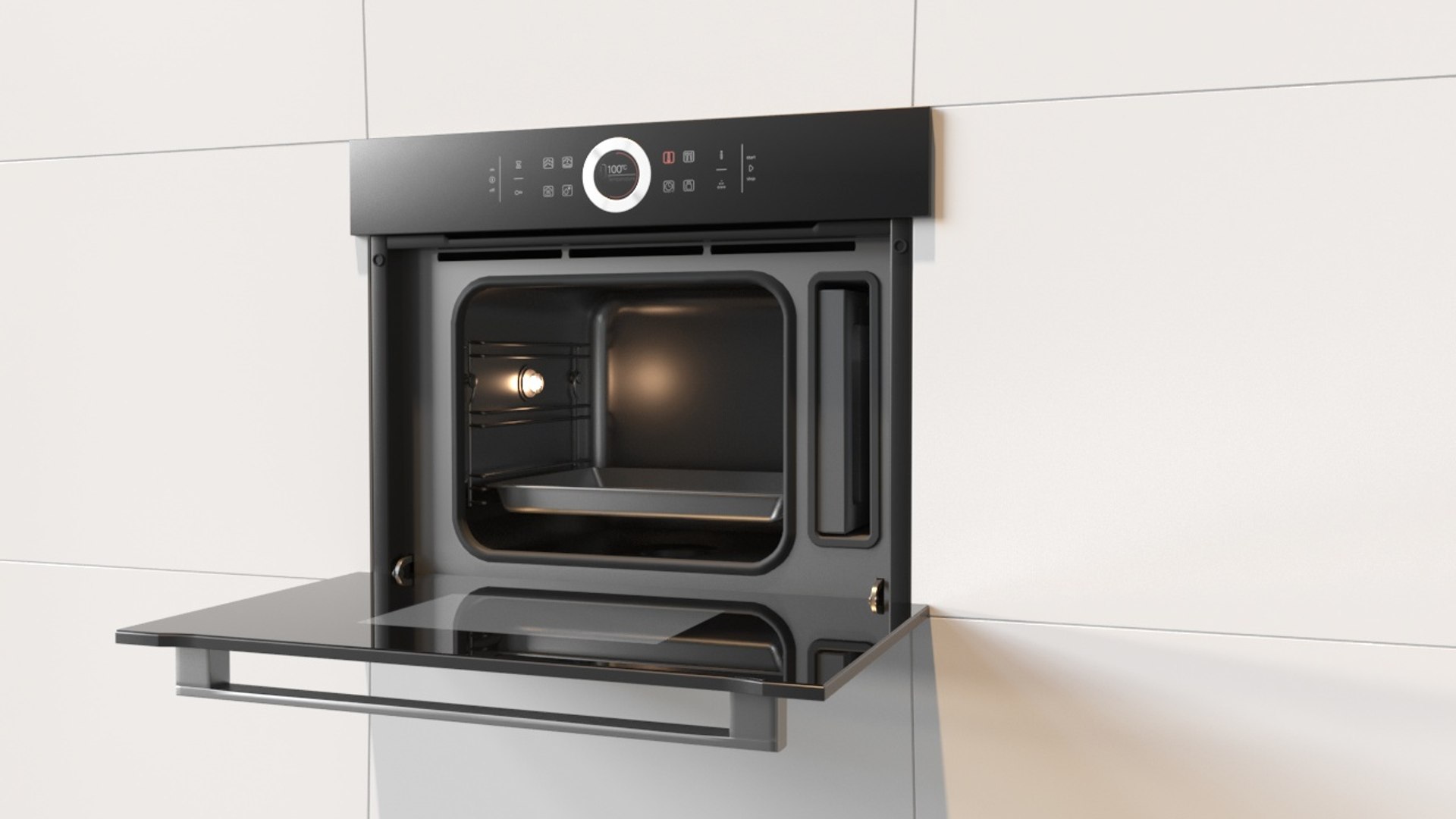 steam oven 3d