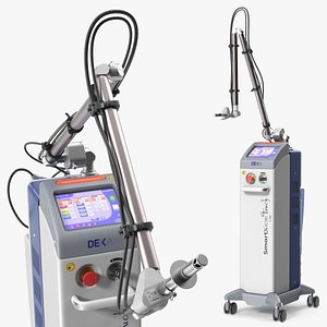 3D DEKA Fractional CO2 Aesthetic Laser Machine Rigged