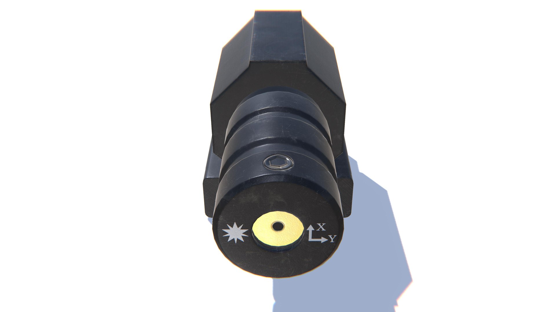 Tactical Red Dot Laser Low-poly 3D model https://p.turbosquid.com/ts-thumb/zN/b157Xy/EG/screenshot80/jpg/1634144288/1920x1080/fit_q87/e4bf6d4f2dcc719daebeecbbb73815af6fd244bc/screenshot80.jpg