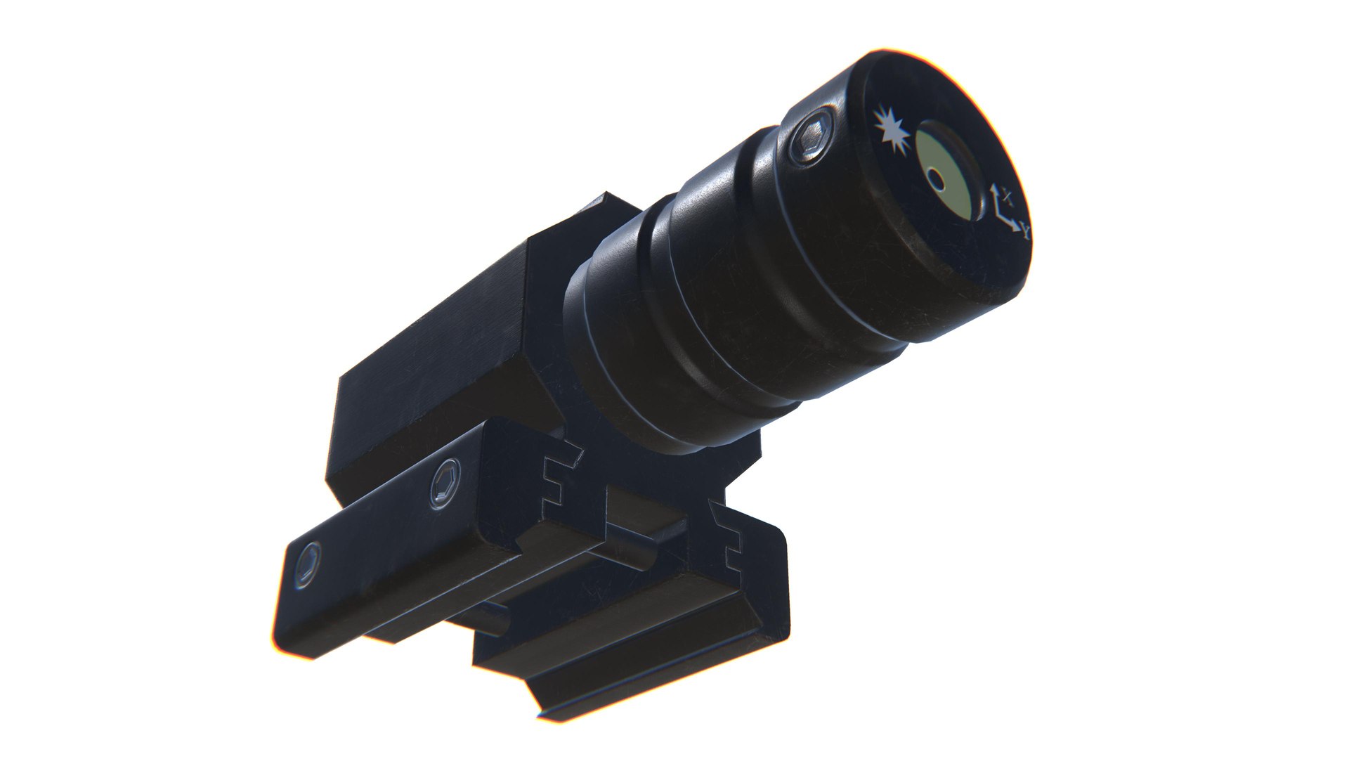 Tactical Red Dot Laser Low-poly 3D model https://p.turbosquid.com/ts-thumb/zN/b157Xy/fJ/screenshot82/jpg/1634144287/1920x1080/fit_q87/f7d2746d49455fb2e07a7cc622ca022f5acbf70f/screenshot82.jpg