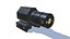 Низкополигональная 3D модель Tactical Red Dot Laser Low-poly
