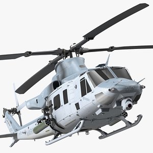 Bell UH1Y Venom Helicopter Exterior Only
