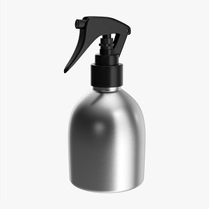 3D Metal bottle with dispenser small