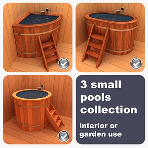 3ds max 3 small pools