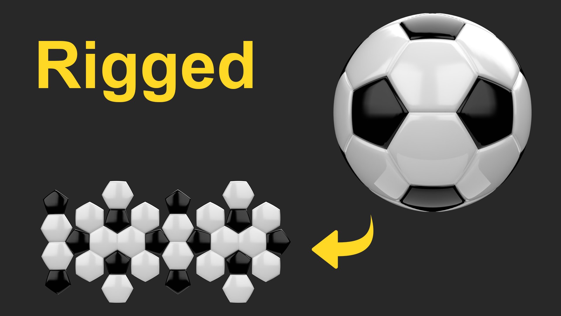 3D Football Rigged Animated TurboSquid 2119160