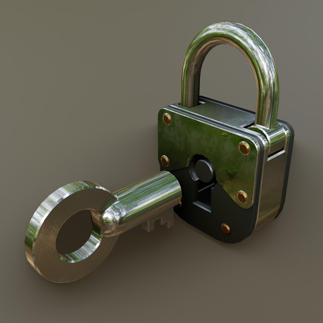 挂锁3d模型 - turbosquid 1680594