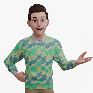 Man Rig 3D model