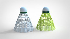 Badminton Shuttlecock 3D model