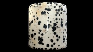 Seamless Dalmatian Jasper Stone Substance material and textures 3D