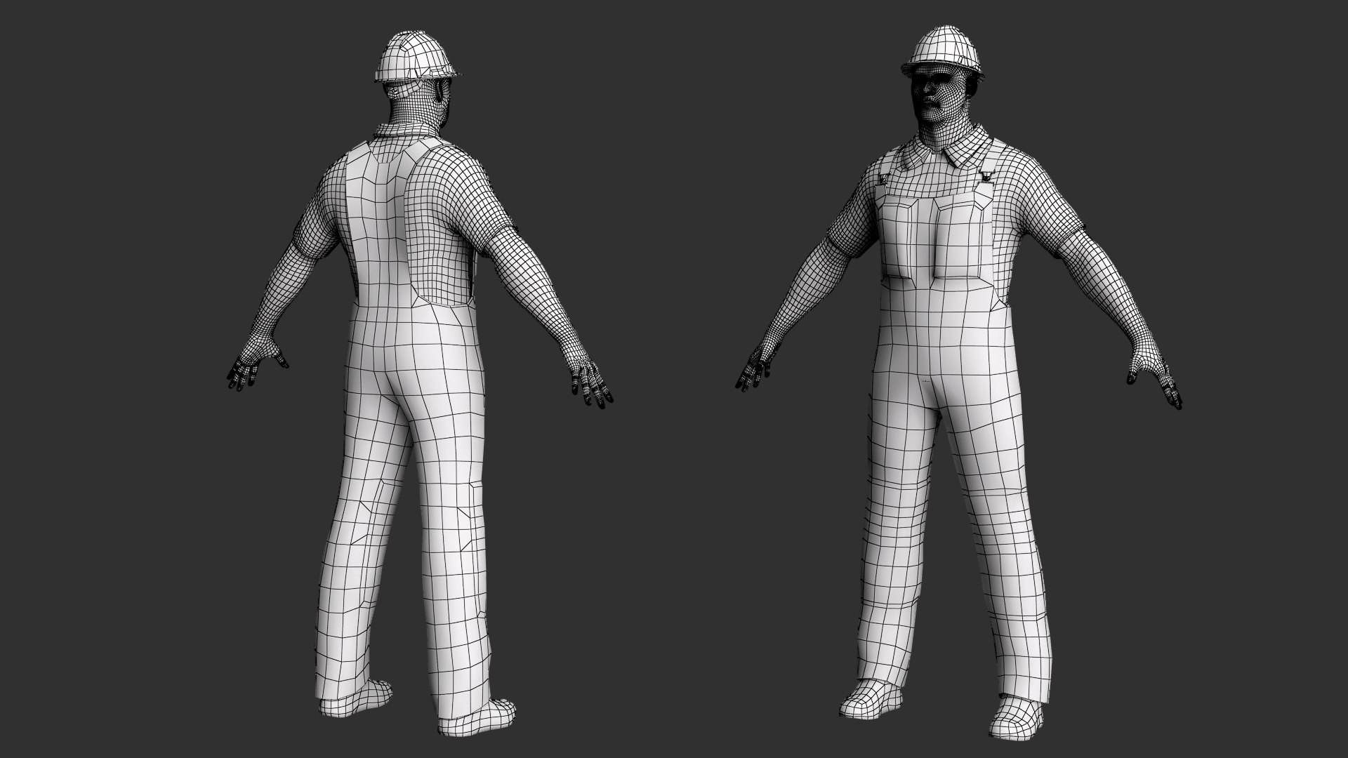Construction Worker Rigged 3D Model - TurboSquid 1811086