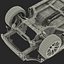 car frame chassis 3d model
