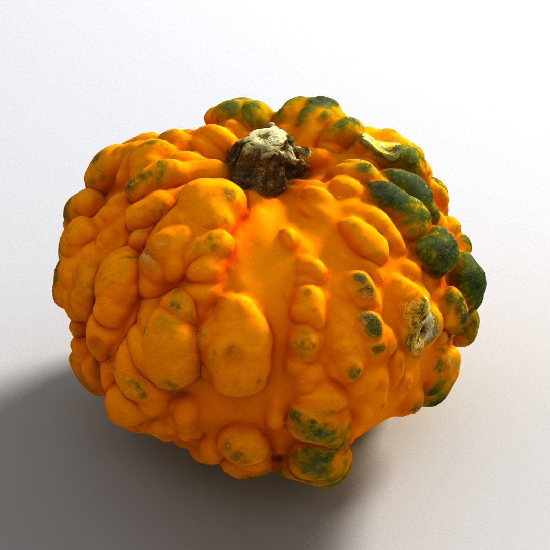 Pumpkin Model - TurboSquid 1251288