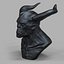 Creature Head Sculpture