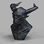 Creature Head Sculpture