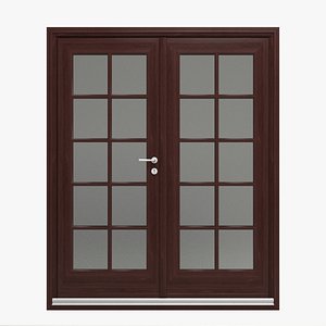 3d model double door