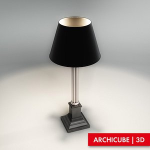 3ds max table-lamp reading-lamp