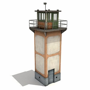 guard tower 3d model