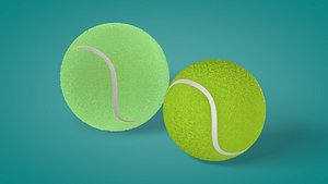 3D Tennis Ball