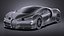 LowPoly Bugatti Chiron Sport 2019