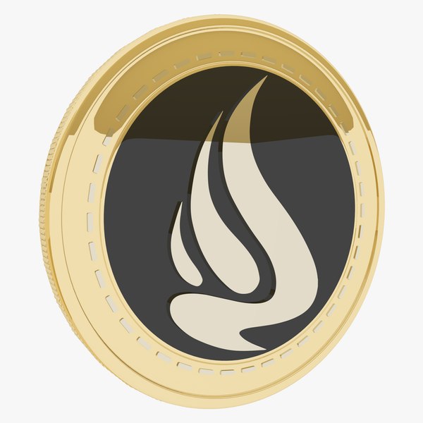 Elphyrecoin Cryptocurrency Gold Coin 3D