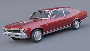 1969 Chevrolet Nova SS 396 3D model