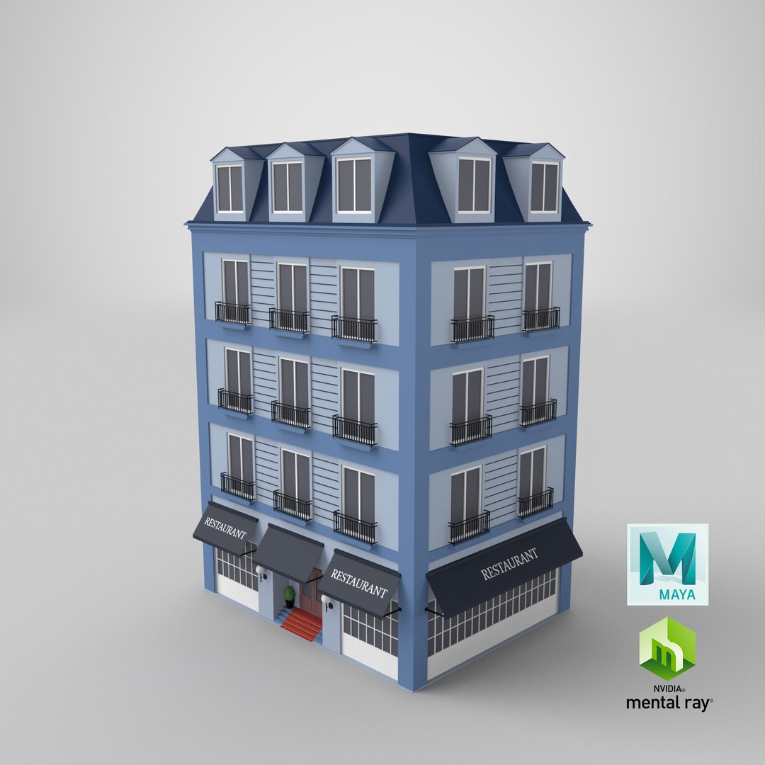 Low Poly Cartoon Residential Building 3D model https://p.turbosquid.com/ts-thumb/zO/JK6yd0/H0/stemcell_maya_mental_ray_render/png/1638690237/1920x1080/fit_q87/b08cc5af4293890b9a7b22cf3d2c4a3bb3f8c18f/stemcell_maya_mental_ray_render.jpg
