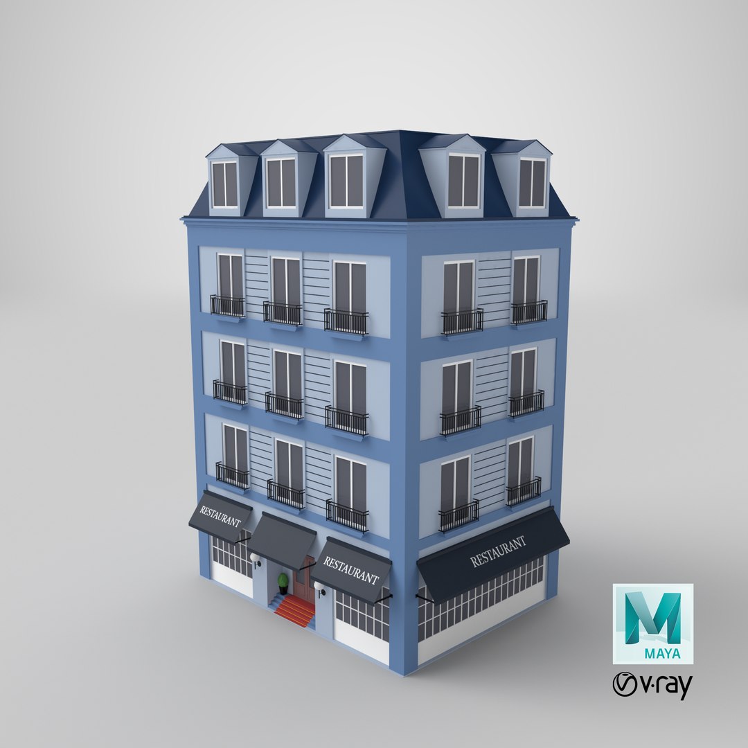 Low Poly Cartoon Residential Building 3D model https://p.turbosquid.com/ts-thumb/zO/JK6yd0/Wa/stemcell_maya_vray_render/png/1638690238/1920x1080/fit_q87/128e783c975ef84de4c162264b69ea97add50f50/stemcell_maya_vray_render.jpg