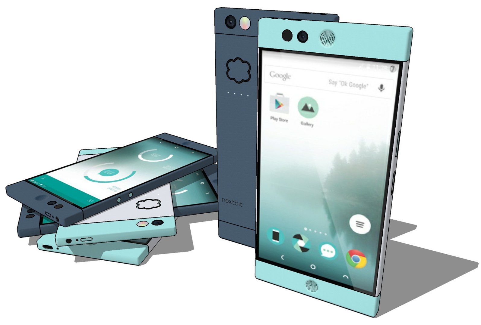 3d nextbit robin mobile phone model