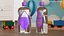 Johnsons Oil Bottle Purple
