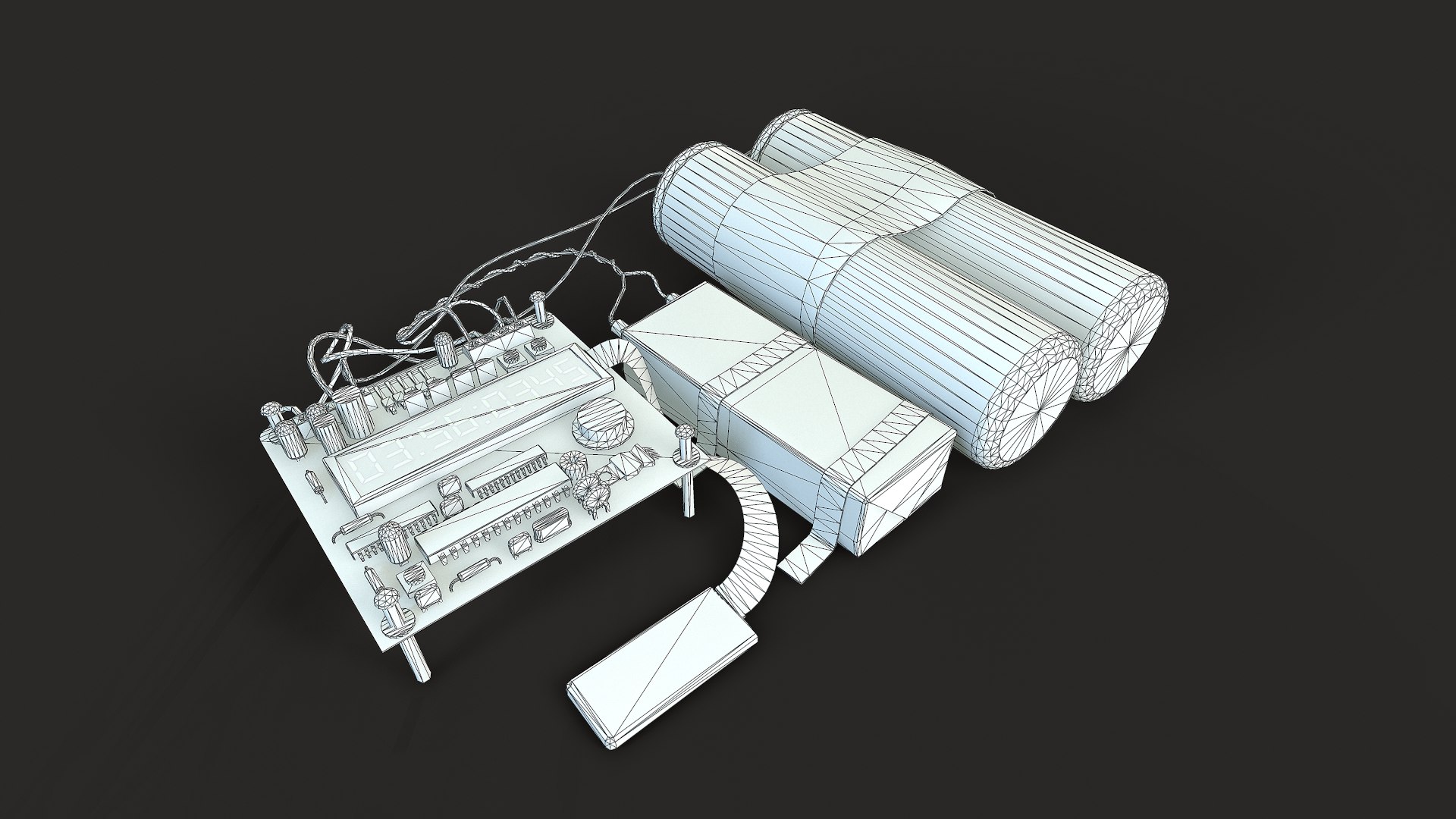 Timer Bomb 3d Model Turbosquid 2168290 Timer Bomb 3d Model Turbosquid 2168290