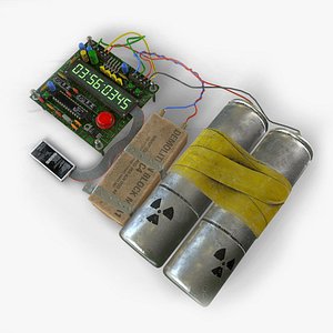 Timer Bomb 3D model